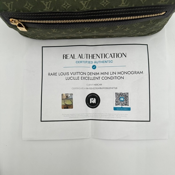 Louis Vuitton Mini Lin Bag - Picture 14 of 14